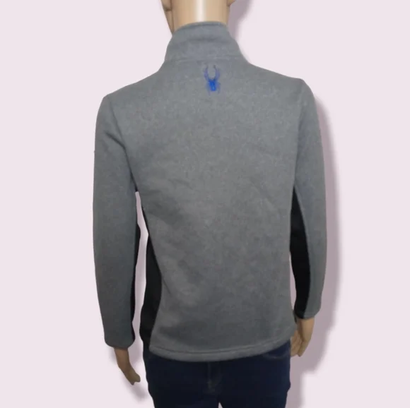 Athletic Spyder Zip Sweater Sz Large - Picture 2 of 6